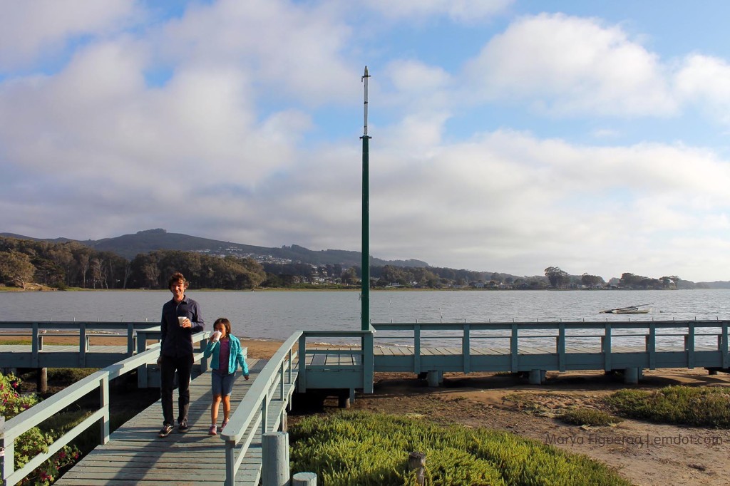 On the second street pier