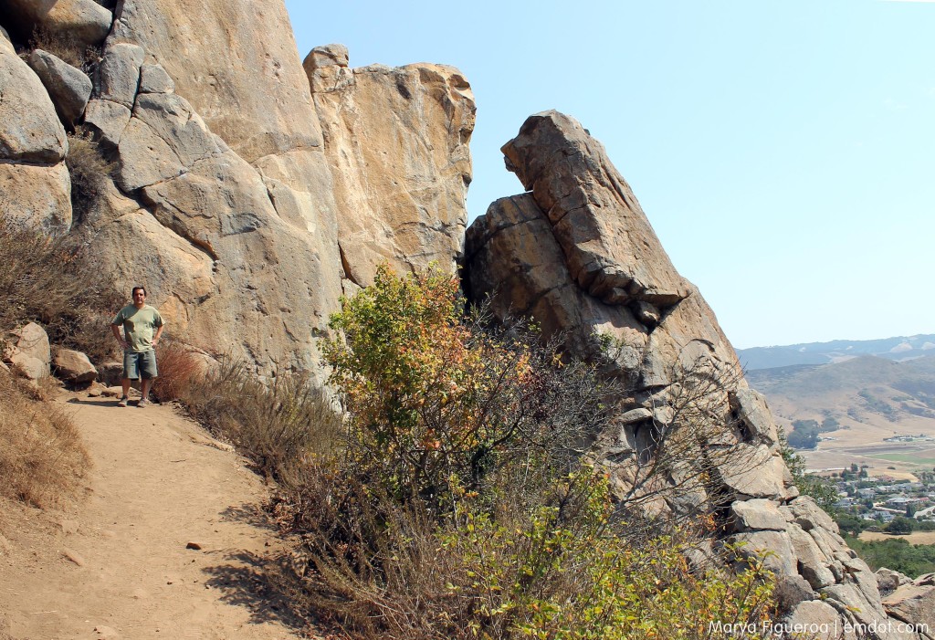 Dan on the trail