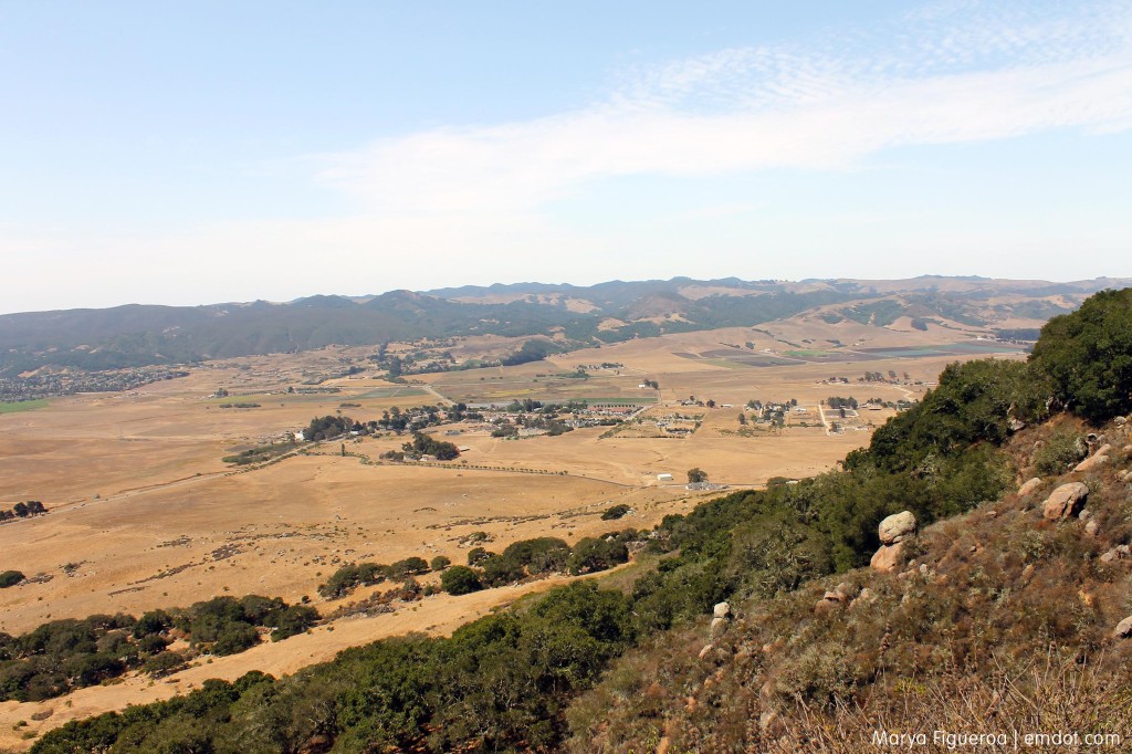 From Bishop's looking toward the valley road.