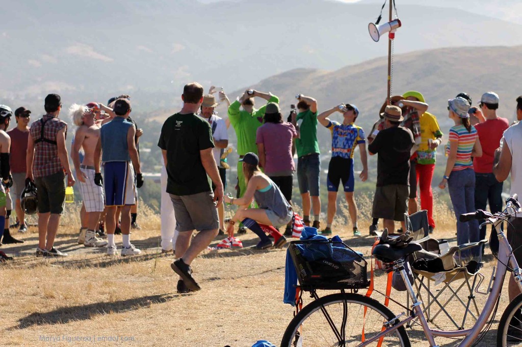 the start of the race
