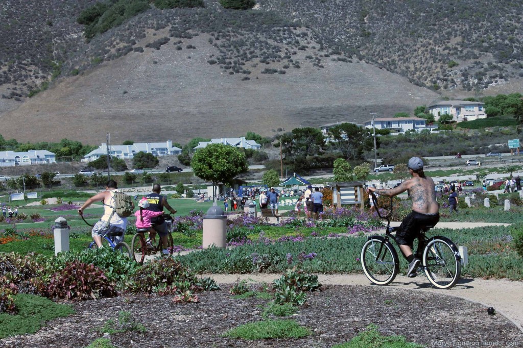 Riding bikes with tattoos