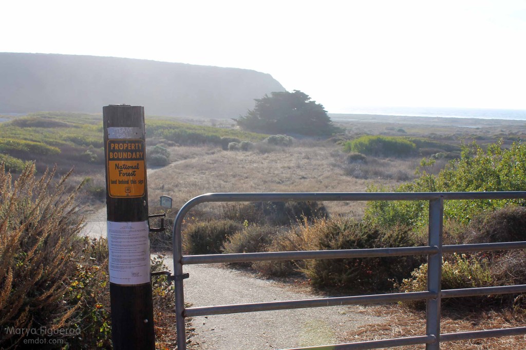 Hike entrance at San Carpoforo